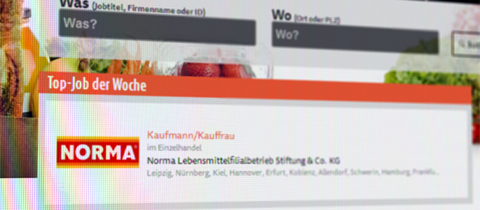 Job der Woche